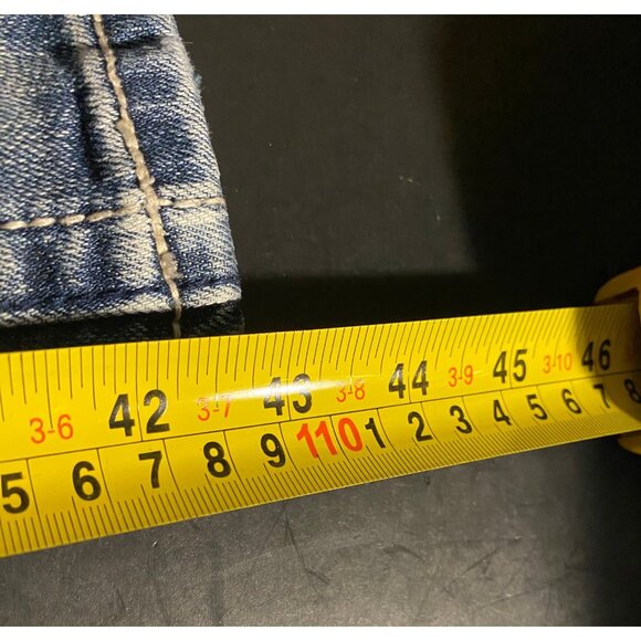 Miss Me Jeans Womens 28 33" Blue Boot Cut Denim Pants JW5416B - Picture 6 of 8